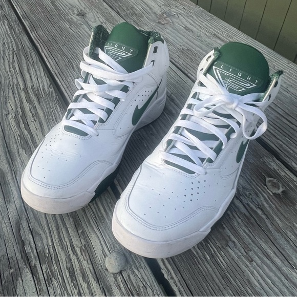 Nike Air Flight Light Mid White Green Sneaker